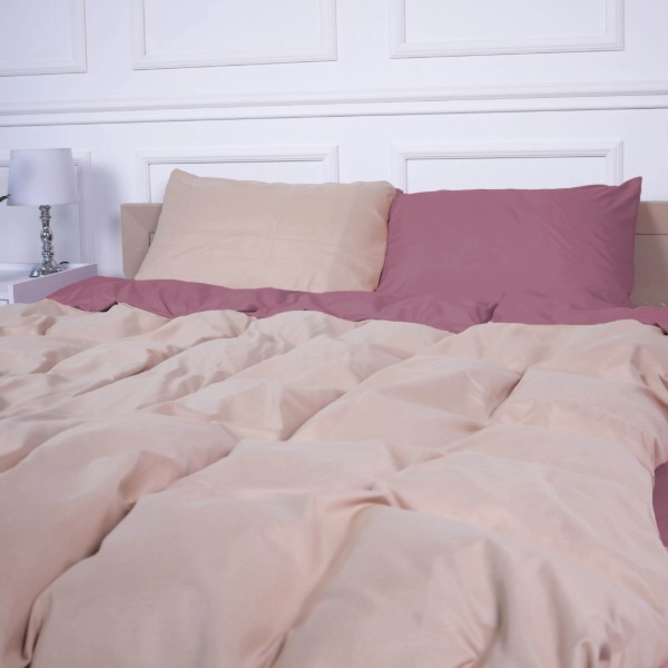 Фото - Комплект постільної білизни MirSon Nazaret (17-1608 +15-1214) Mikrosatin Premium 220х240 см (2200007245918)